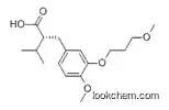 Benzenepropanoic acid, 4-methoxy-3-(3-methoxypropoxy)-a-(1-methylethyl)-, (aR)-