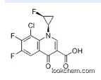 3-Quinolinecarboxylic acid, 8-chloro-6,7-difluoro-1-[(1R,2S)-2-fluorocyclopropyl]-1,4-dihydro-4-oxo-