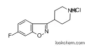 6-Fluoro-3-(4-piperidinyl)-1,2-benzisoxazole hydrochloride USD200/kg Iloperidone intermediate(84163-13-3)