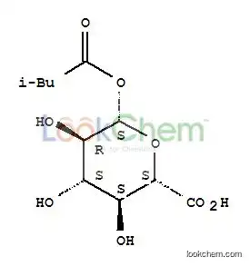 (2S,3S,4S,5R,6S)-3,4,5-TRIHYDROXY-6-(3-METHYLBUTANOYLOXY)OXANE-2 CARBOXYLIC ACID