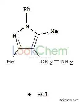 (3,5-DIMETHYL-1-PHENYL-1H-PYRAZOL-4-YL)METHYL]AMINE HCL