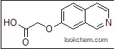2-(7-isoquinolinyloxy)-Acetic acid