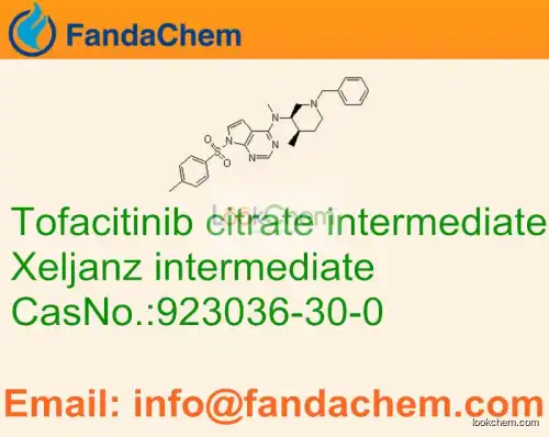 Leading exporter of Xeljanz (tofacitinib citrate) intermediate, cas: 923036-30-0