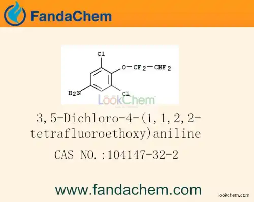3,5-Dichloro-4-(1,1,2,2-tetrafluoroethoxy)aniline cas  104147-32-2