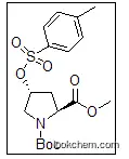 (2S,4R)-1-tert-butyl 2-methyl 4-(tosyloxy)pyrrolidine-1,2-dicarboxylate