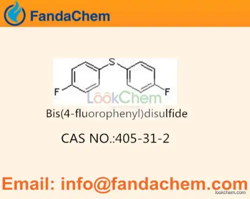 Bis(4-fluorophenyl)disulfide,Di-4-fluorophenyl sulfide cas no 405-31-2