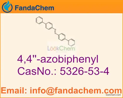 Diazene, bis((1,1-biphenyl)-4-yl)- cas  5326-53-4