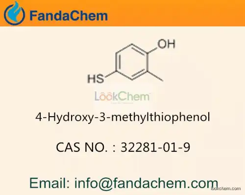 4-Mercapto-2-methylphenol / C7H8OS cas  32281-01-9 (Fandachem)