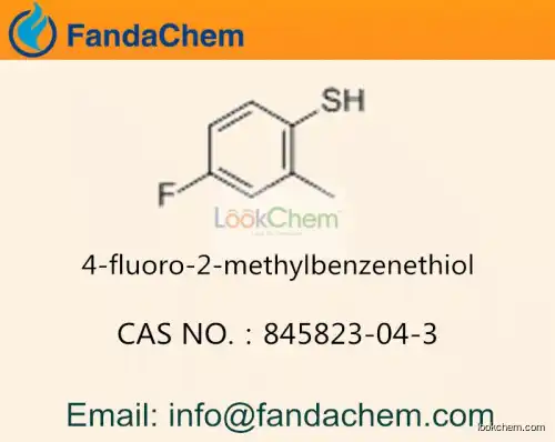 4-Fluoro-2-methylthiophenol  / C7H7FS cas no 845823-04-3 (Fandachem)