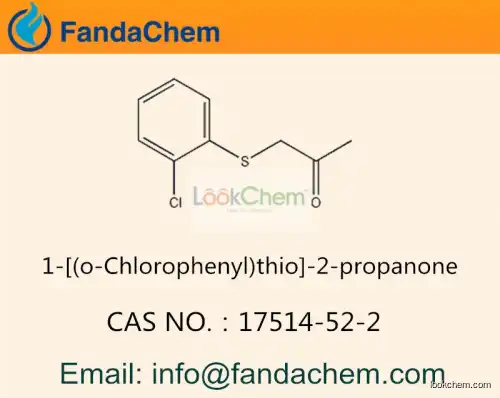 1-[(o-Chlorophenyl)thio]-2-propanone  / C9H9ClOS  cas 17514-52-2 (Fandachem)