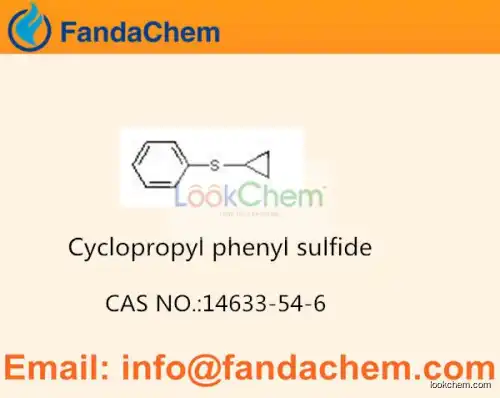 Cyclopropyl phenyl sulfide,(Cyclopropylsulfanyl)benzene,cas no 14633-54-6 fandachem