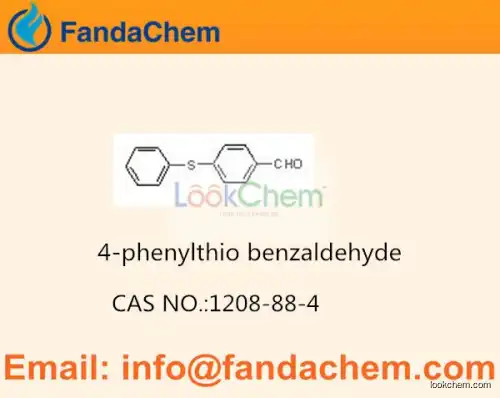 4-phenylthio benzaldehyde,4-(PHENYLTHIO)BENZALDEHYDE,cas no 1208-88-4