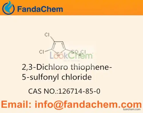 2,3-Dichlorothiophene-5-sulphonyl chloride cas  126714-85-0