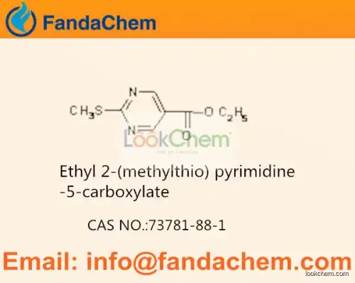 Ethyl 2-(methylthio)-5-pyrimidinecarboxylate cas  73781-88-1 (Fandachem)