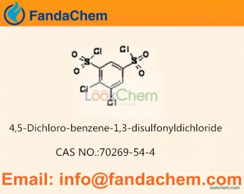 4,5-Dichloro-benzene-1,3-disulfonyl dichloride cas 70269-54-4 (Fandachem)
