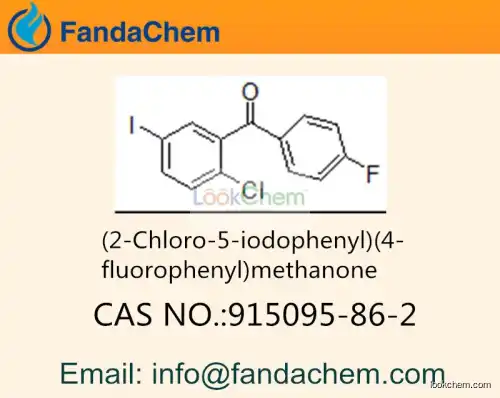 (2-Chloro-5-iodophenyl)(4-fluorophenyl)methanone  cas 915095-86-2 (Fandachem)