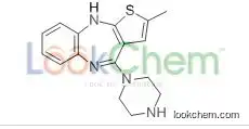 2-Methyl-4-(1-piperazinyl)-10H-thieno-[2,3-b][1,5] benzodiazepine