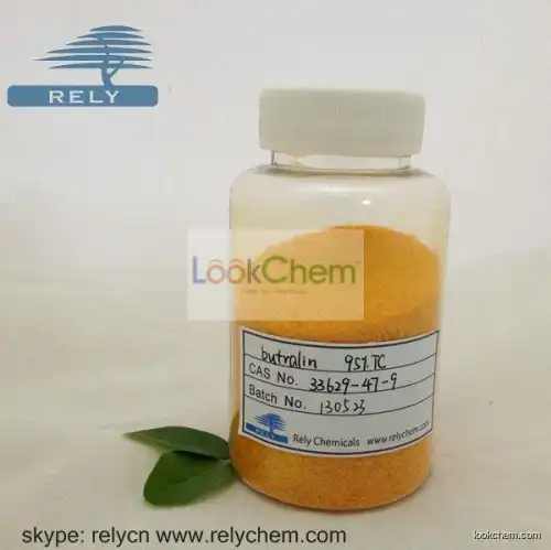 yellow granule herbicides butralin 95%TC 36%EC 48%EC CAS No.:33629-47-9