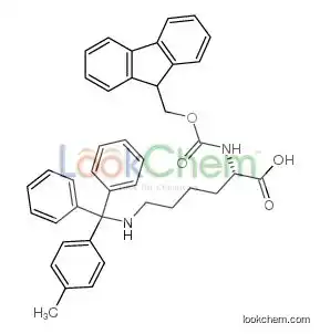 (2s)-2-(9h-fluoren-9-ylmethoxycarbonylamino)-6-[[(4-methylphenyl)-diphenylmethyl]amino]hexanoic Acid