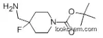 4-Aminomethyl-4-fluoro-piperidine-1-carboxylic acid tert-butyl ester