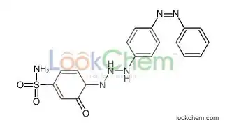 3-oxo-4-[(4-phenyldiazenylanilino)hydrazinylidene]cyclohexa-1,5-diene-1-sulfonamide