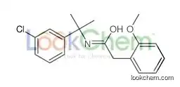 N-[2-(3-chlorophenyl)propan-2-yl]-2-(2-methoxyphenyl)acetamide