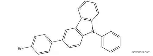 3-(4-bromophenyl)-9-phenyl-9H-carbazole;BrPPC 1028647-93-9 with high purity99% in stock