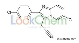 2-[6-chloro-2-(5-chloropyridin-2-yl)imidazo[1,2-a]pyridin-3-yl]acetonitrile