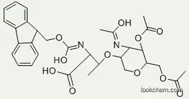 (2S,3R)-3-{[(2R,3R,4R,5S,6R)-3-Acetamido-4,5-diacetoxy-6-(acetoxymethyl)tetrahydro-2H-pyran-2-yl]oxy}-2-{[(9H-fluoren-9-ylmethoxy) carbonyl]amino}butanoic acid