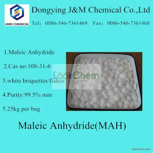 Briquette maleic anhydride 99.5%