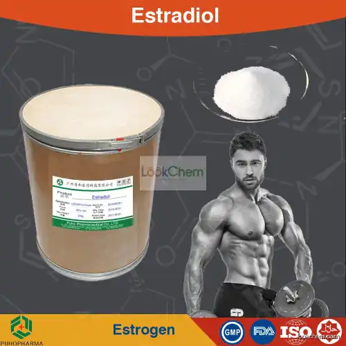 Supply high quality Estradiol powder(50-28-2)