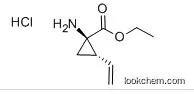 Cyclopropanecarboxylic acid, 1-amino-2-ethenyl-, ethyl ester, hydrochloride (1:1), (1R,2S)-