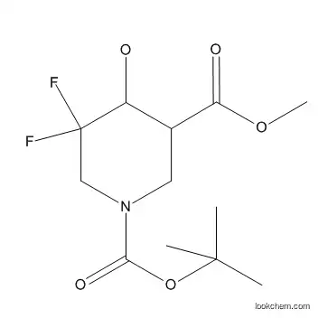 1-tert-butyl 3-methyl 5,5-difluoro-4-hydroxypiperidine-1,3-dicarboxylate()