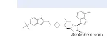 (2R,3R,4S,5R)-2-(6-aMino-9H-purin-9-yl)-5-((((1r,3S)-3-(2-(5-(tert-butyl)-1H-benzo[d]iMidazol-2-yl)ethyl)cyclobutyl)(isopropyl)aMino)Methyl)tetrahydrofuran-3,4-diol