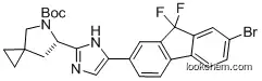 (S)-tert-butyl 6-(5-(7-broMo-9,9-difluoro-9H-fluoren-2-yl)-1H-iMidazol-2-yl)-5-azaspiro[2.4]heptane-5-carboxylate;ledipasvir interMediate