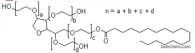 Tween 60, Polysorbate 60,Polyethylene glycol sorbitan monostearate; Polyoxyethylene sorbitan monostearate,CAS 9005-67-8(9005-67-8)