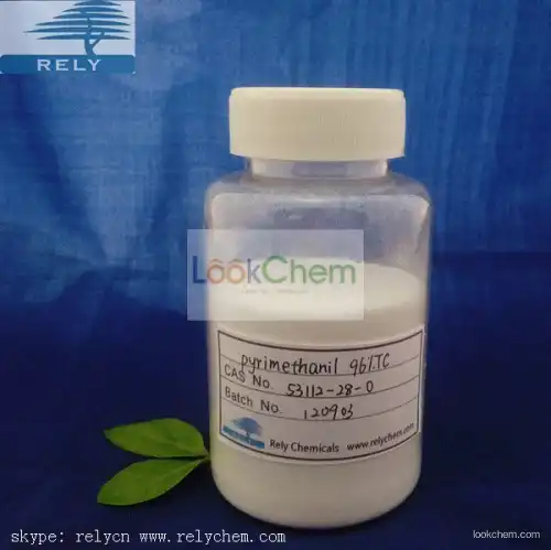 pyrimethanil 96%TC 40%SC 25%WP CAS No.:53112-28-0 Fungicide