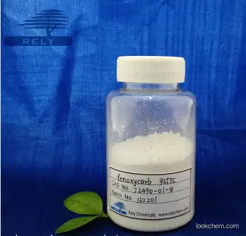 off-white powder Fenoxycarb 95%TC 5%EC 5%SP 25%WDG 25%WP CAS No.:72490-01-8 Insecticide