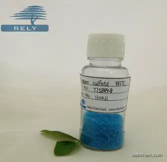 copper sulfate 98%TC CAS No.:7758-98-7