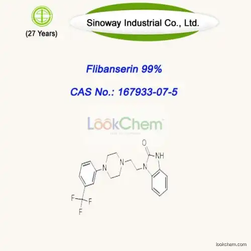 High Quality Flibanserin CAS 167933-07-5 99%