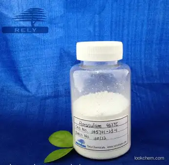 White crystal new weedicide Florasulam 97%/98%TC,25%WDG CAS NO.:145701-23-1Herbicide