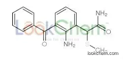 2-Amino-3-benzoyl-alpha-(methylthio)benzeneacetamide 78281-61-5