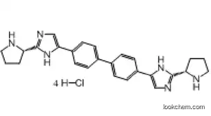 1H-imidazole,?5,5’-[1,1’-biphenyl]-4,4’- diylbis[2-(2s)-2-pyrrolidinyl-,?hydrochloride?(1:4)