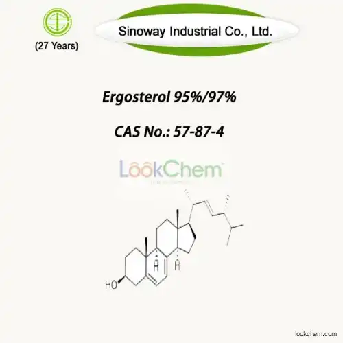 High Quality Ergosterol CAS No.:57-87-4