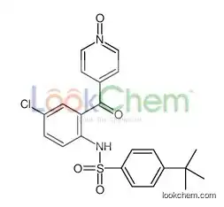 4-tert-butyl-N-[4-chloro-2-(1-oxidopyridin-1-ium-4-carbonyl)phenyl]benzenesulfonamide