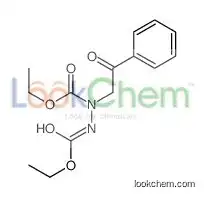 ethyl N-(ethoxycarbonylamino)-N-phenacylcarbamate