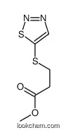 methyl 3-(thiadiazol-5-ylsulfanyl)propanoate