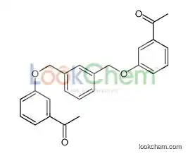 1-[3-[[3-[(3-acetylphenoxy)methyl]phenyl]methoxy]phenyl]ethanone