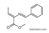methyl 2-(benzylideneamino)but-2-enoate
