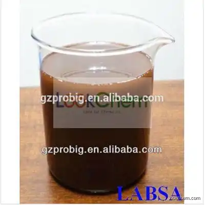 Brown liquid of 96% active content linear alkylbenzene sulfonic acid